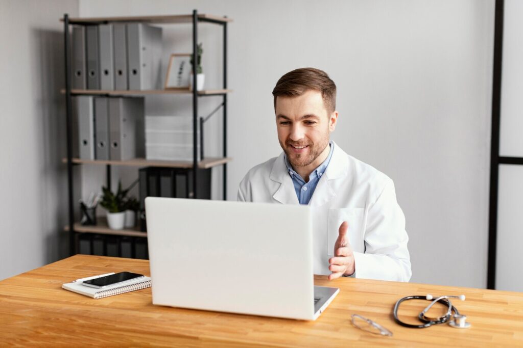 médico exercendo ética na telemedicina